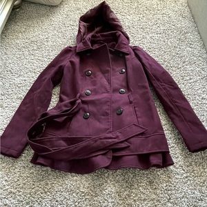 Purple coat